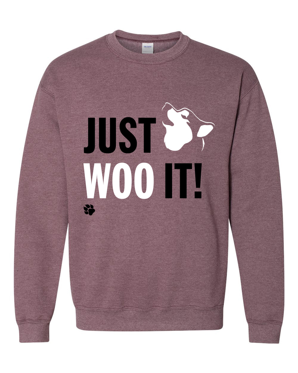 JUST WOO IT - Unisex Crewneck Sweatshirt