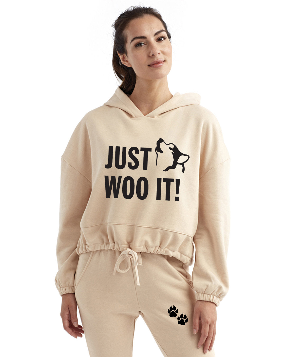 JUST WOO IT! - Malamute - Husky - Ladies Hoodie & Jogger Combo