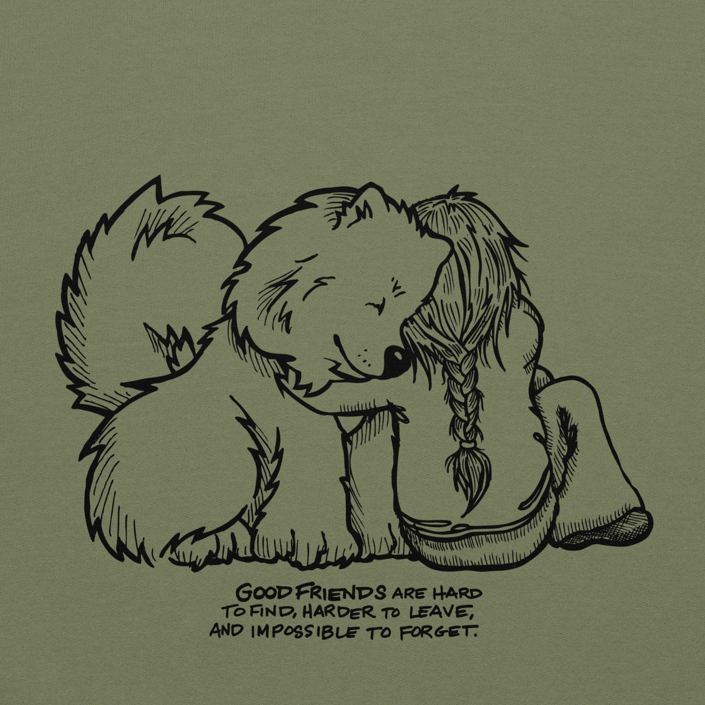 SPECIAL PRE-SALE! Good Friends - Samoyed Hoodie
