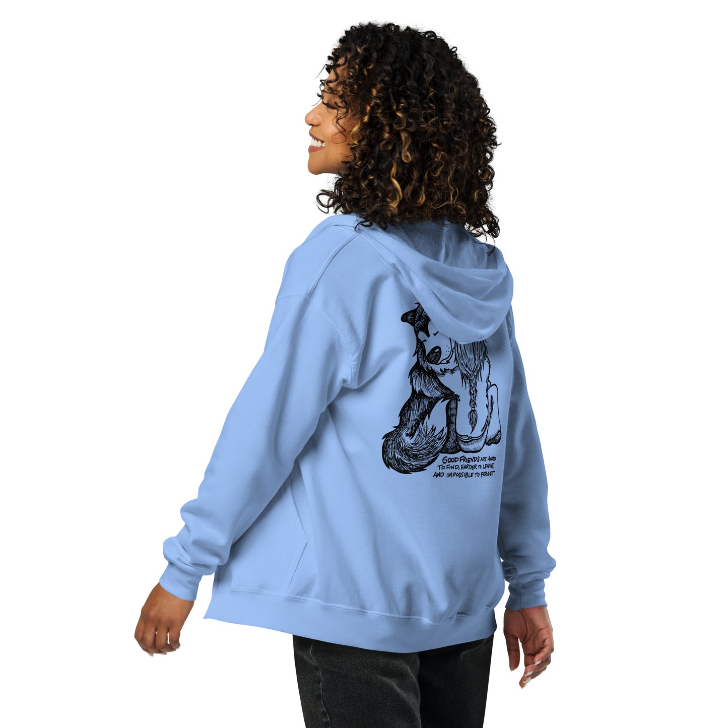 SPECIAL PRE-SALE! Good Friends - Samoyed Zip Hoodie
