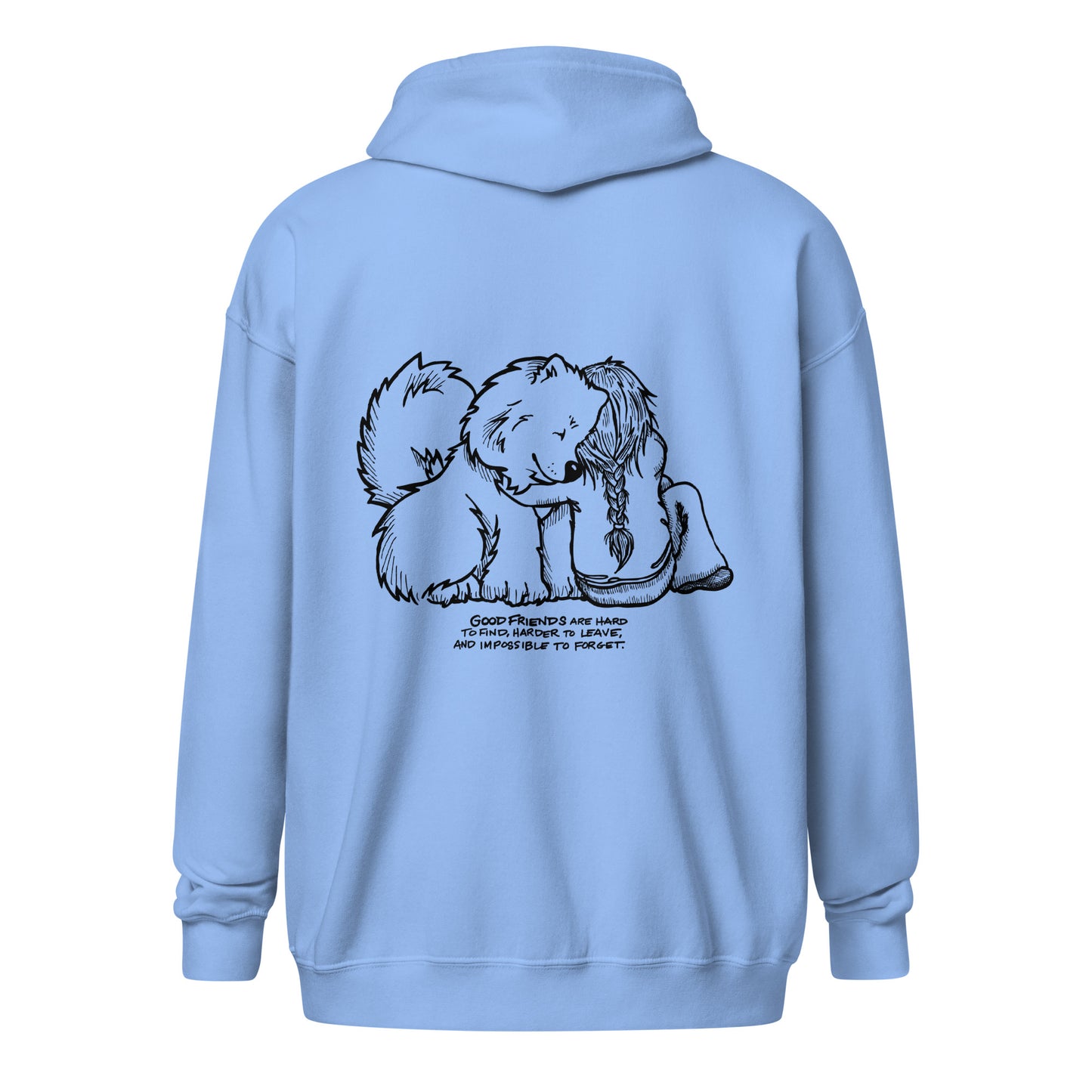 SPECIAL PRE-SALE! Good Friends - Samoyed Zip Hoodie