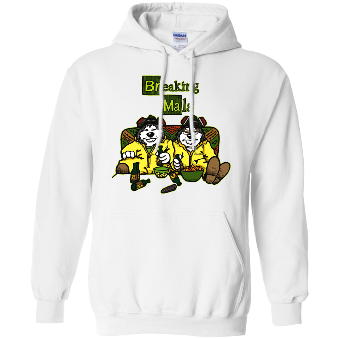Breaking Mals - Alaskan Malamute Pullover Hoodie