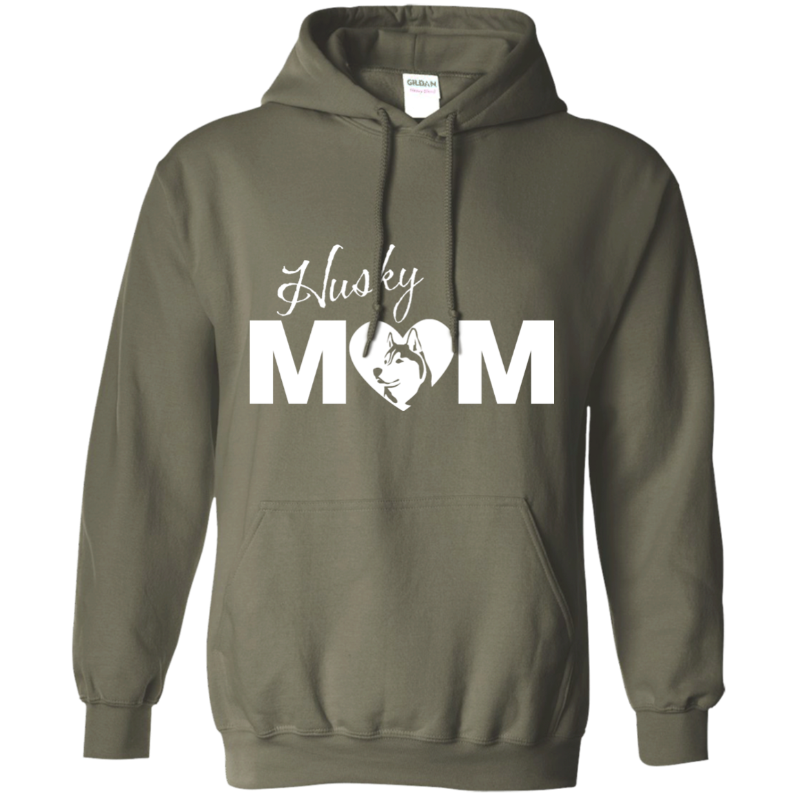 Husky Mom- Siberian Huskies - Pullover Hoodie