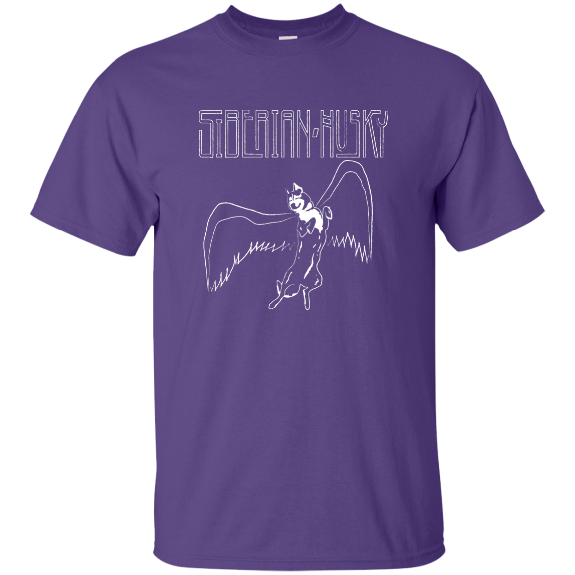 Huskies Rock Zeppelin - Siberian Husky - Ultra Cotton T-Shirt