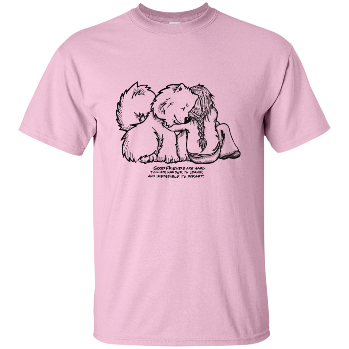 Good Friends Samoyed T-Shirt