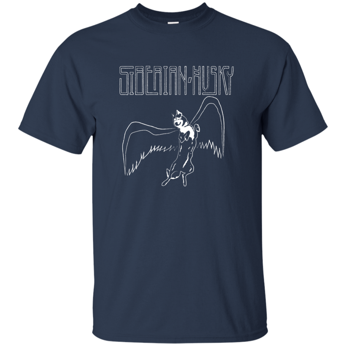 Huskies Rock Zeppelin - Siberian Husky - Ultra Cotton T-Shirt