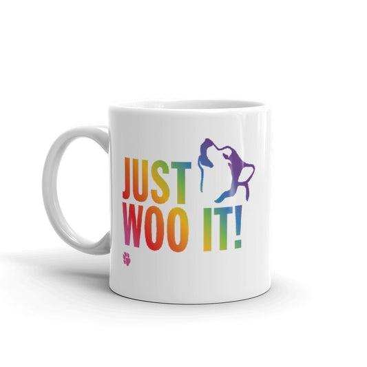 JUST WOO IT! - Alaskan Malamute, Siberian Husky Mug - Coffee Mug