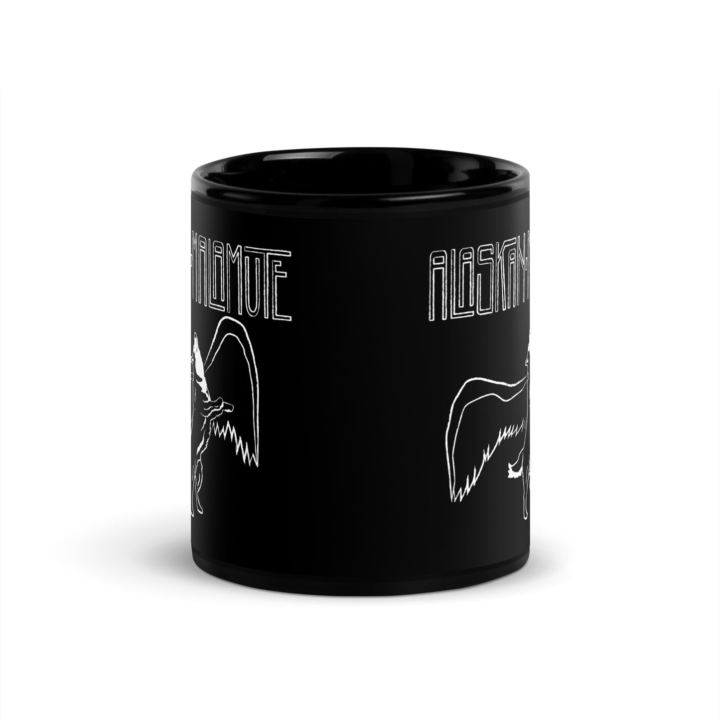 Malamutes Rock Led Zeppelin - Alaskan Malamute - Coffee Mug