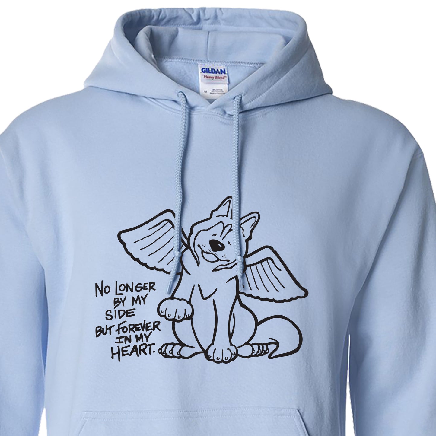 Forever in My Heart - Siberian Husky - Sled Dog Hoodie