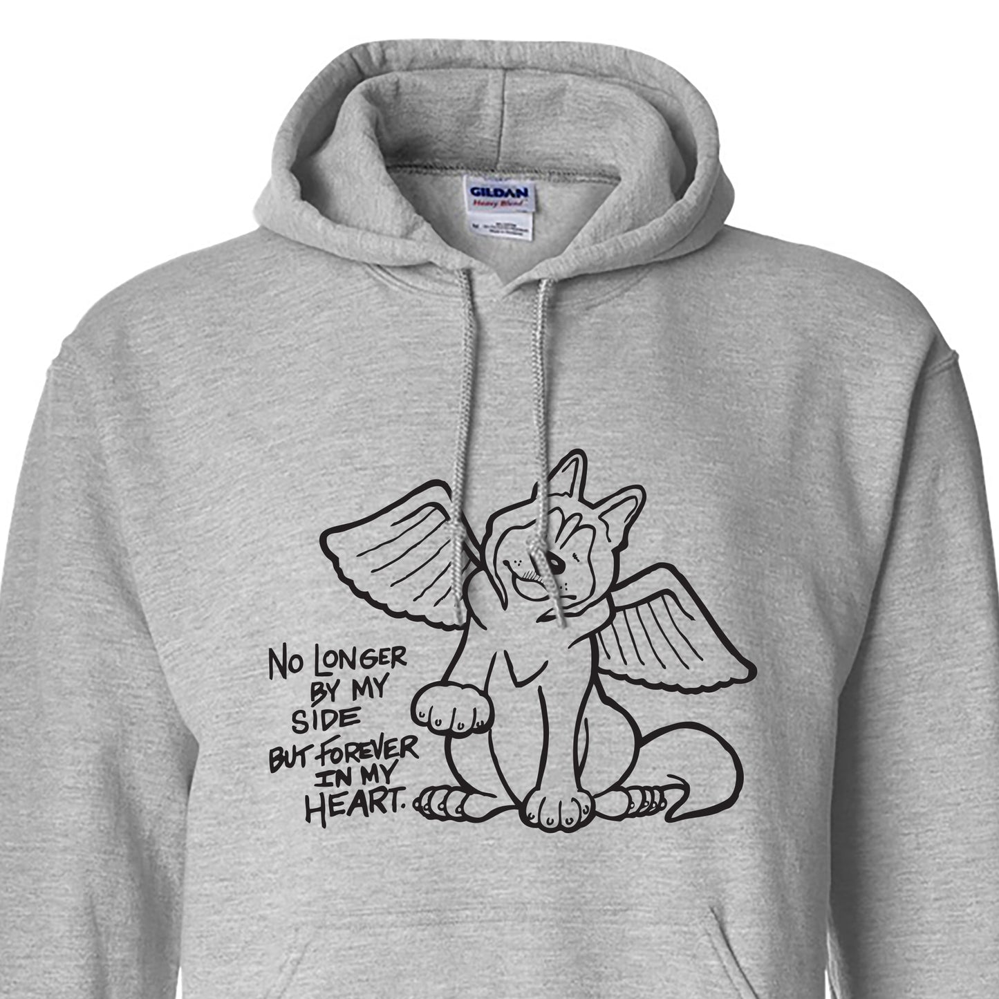 Forever in My Heart - Siberian Husky - Sled Dog Hoodie