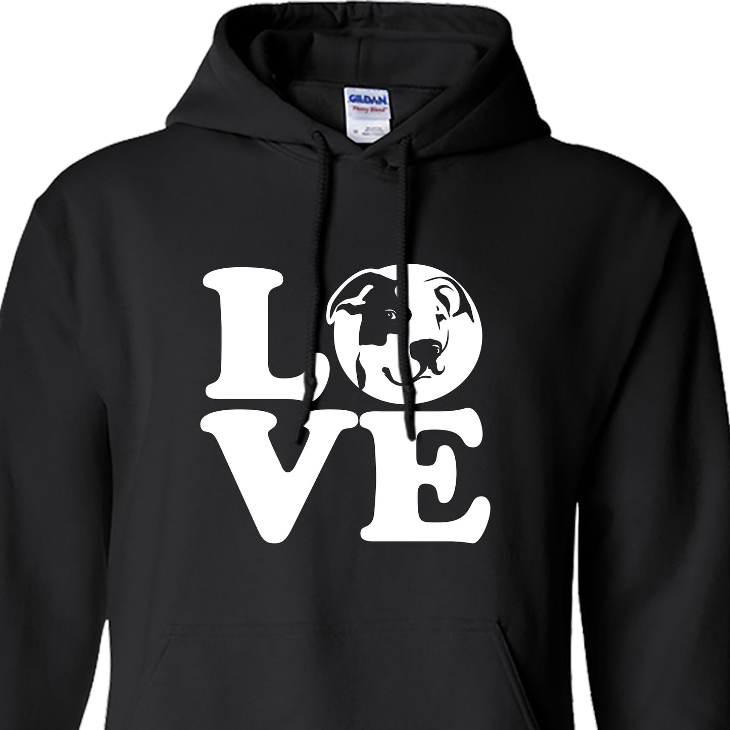 LOVE Pitbull - Pitbull Terrier - Hoodie