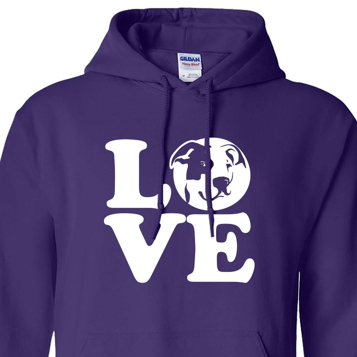 LOVE Pitbull - Pitbull Terrier - Hoodie