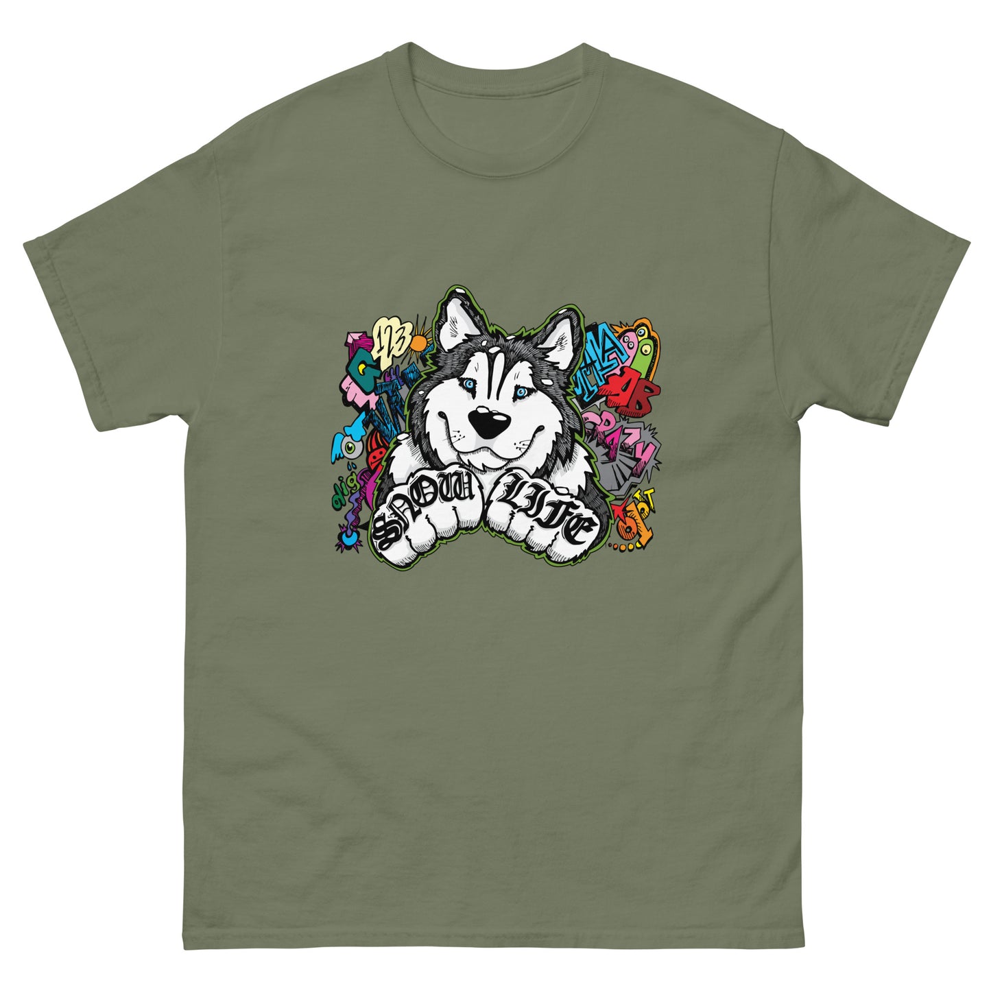 Snow Life Siberian Husky - T-Shirt
