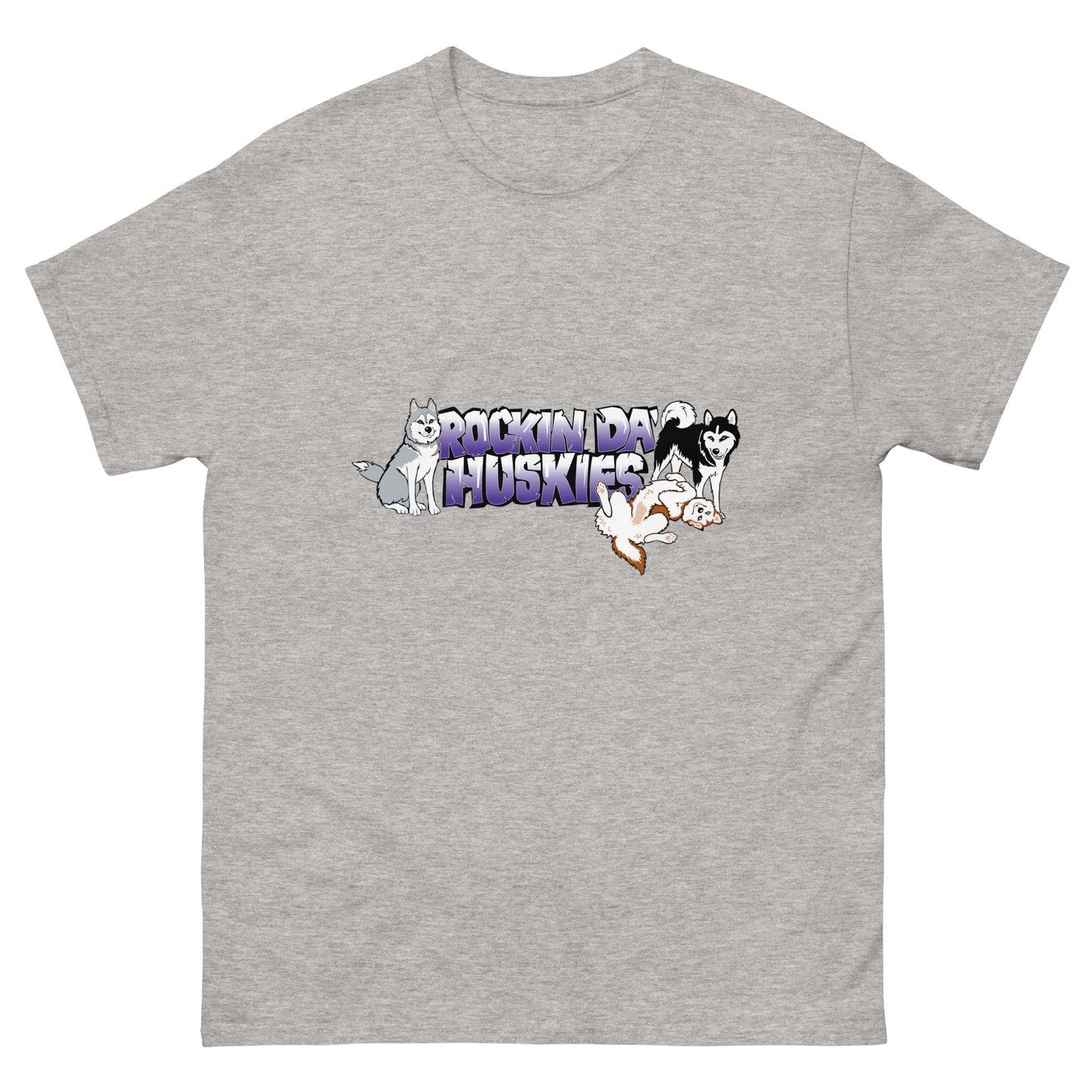 Rockin Da Huskies - Siberian Husky Unisex T-Shirt