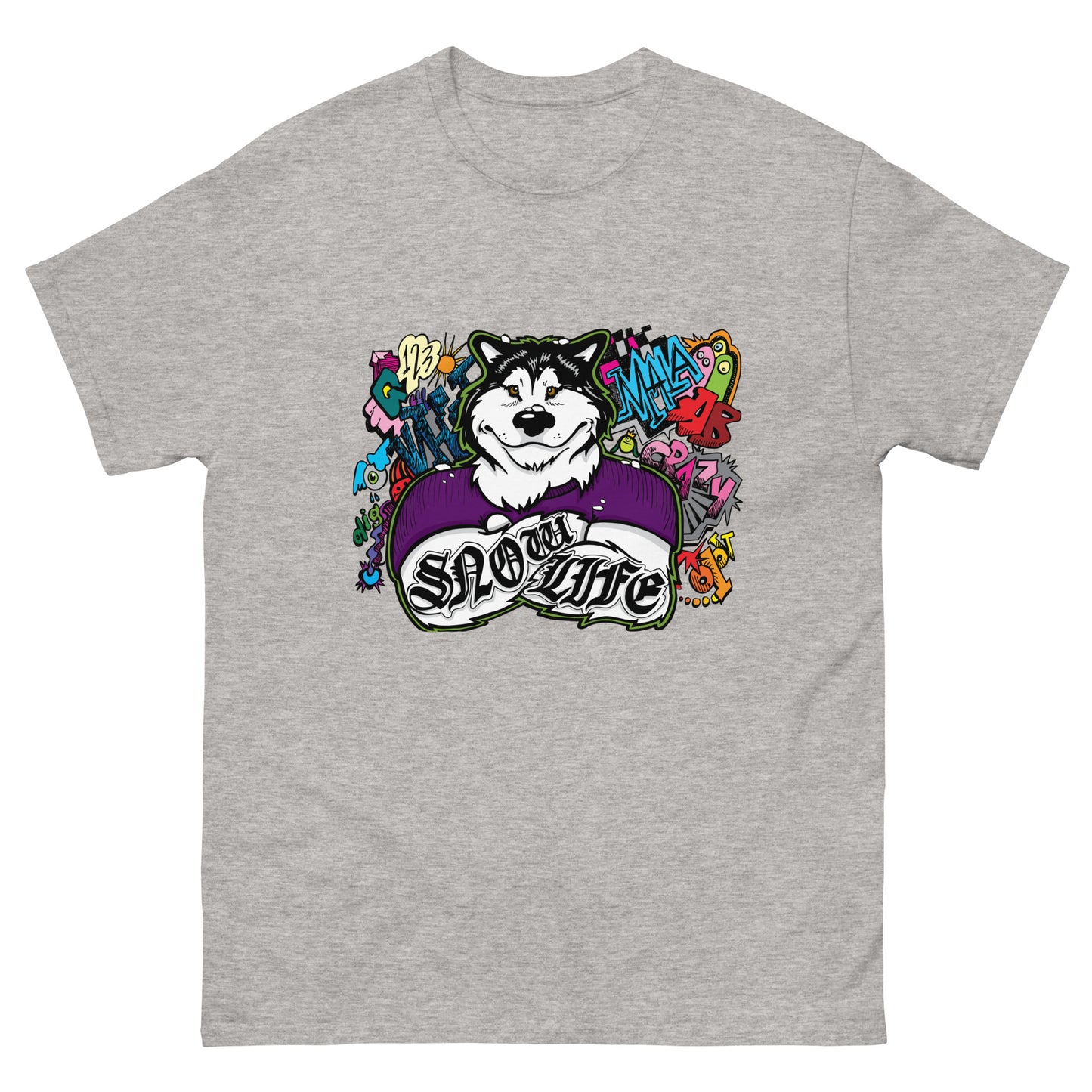 Snow Life Alaskan Malamute - T-Shirt