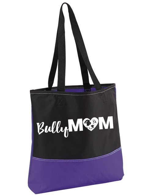 Bully Mom Tote, Bag - Pitbull Terrier - Super Fun & Cute