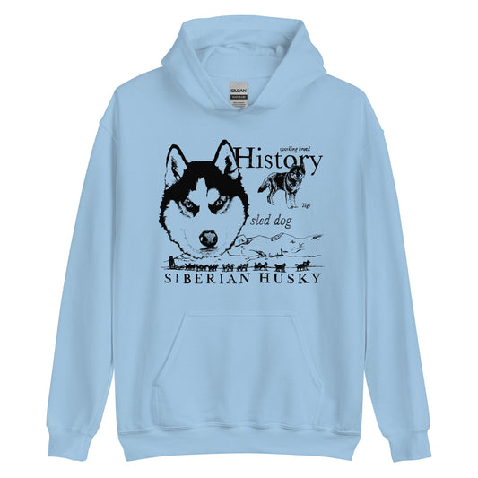 Siberian Husky History - Pullover Hoodie