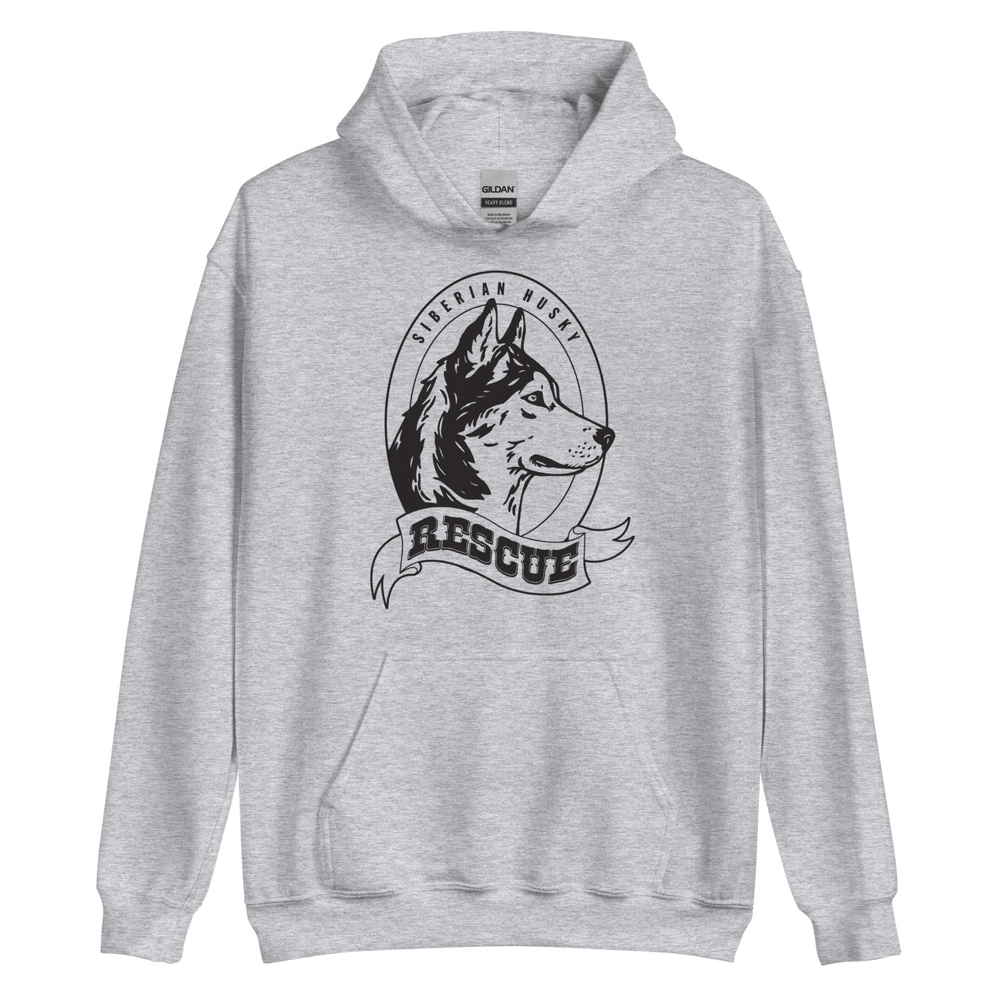 Siberian Husky Rescue - Pullover Hoodie
