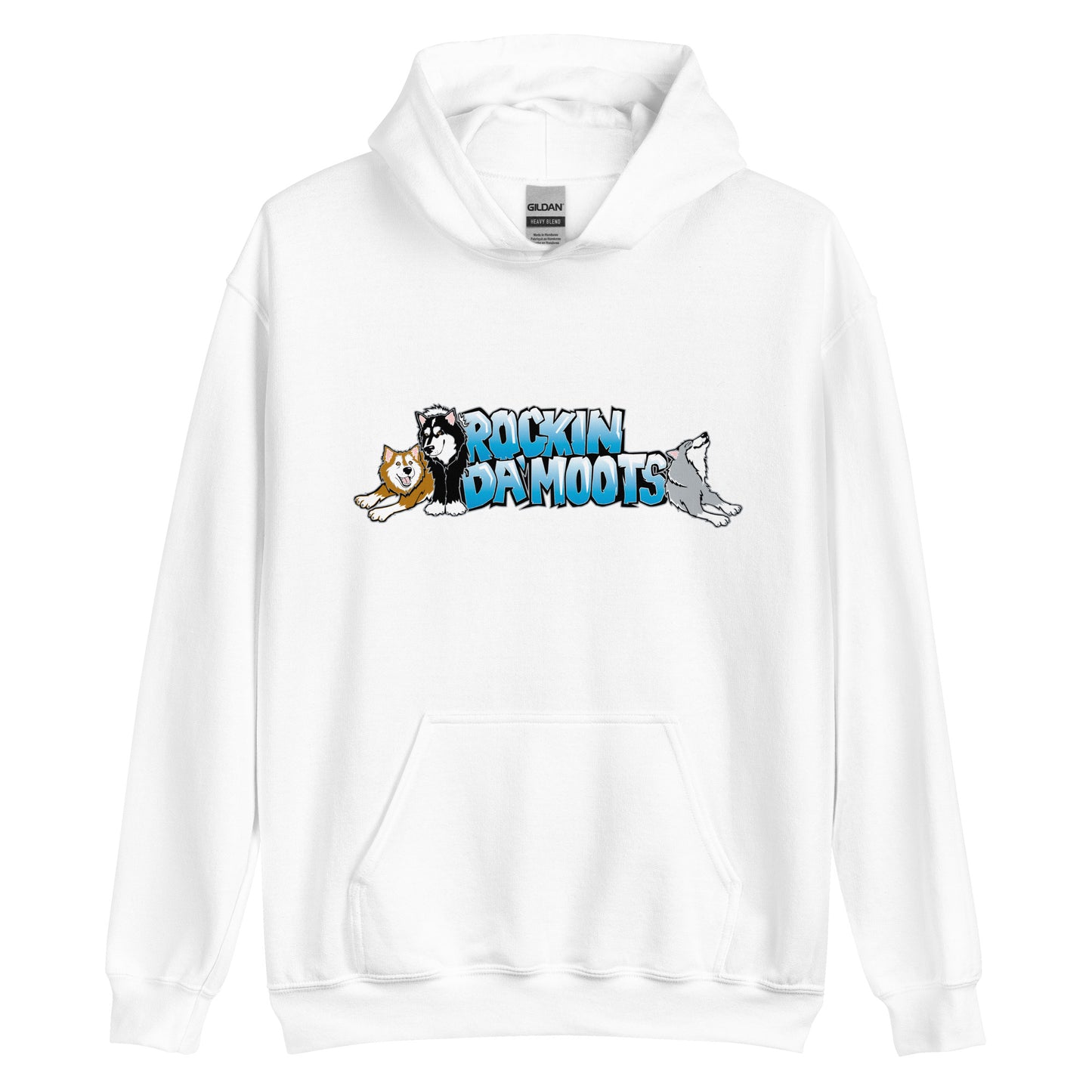 Rockin Da Moots - Alaskan Malamute Pullover Hoodie