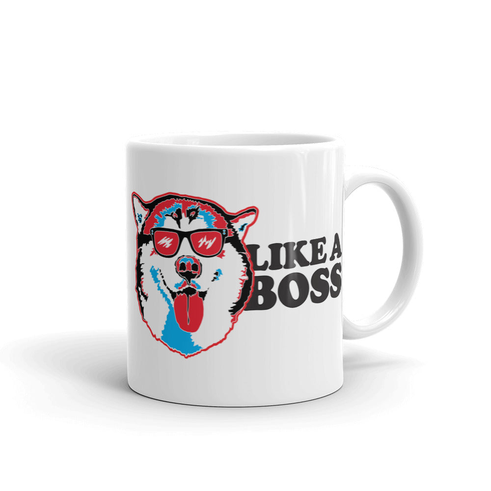 Like a Boss - Alaskan Malamute Mug - Coffee Mug