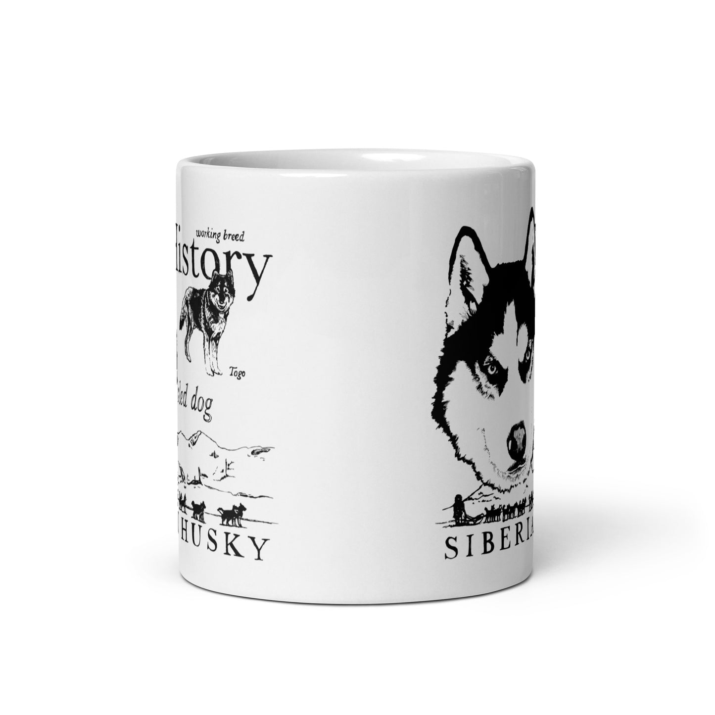 Siberian Husky History - Coffee Mug