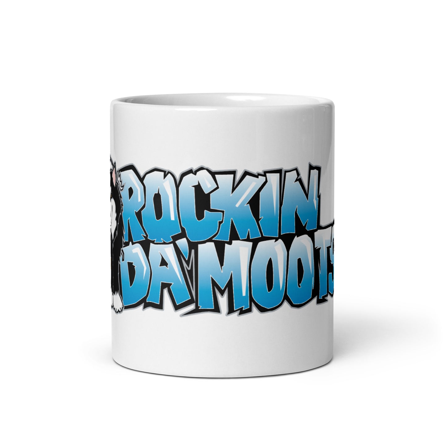 Rockin Da Moots - Alaskan Malamute - Coffee Mug