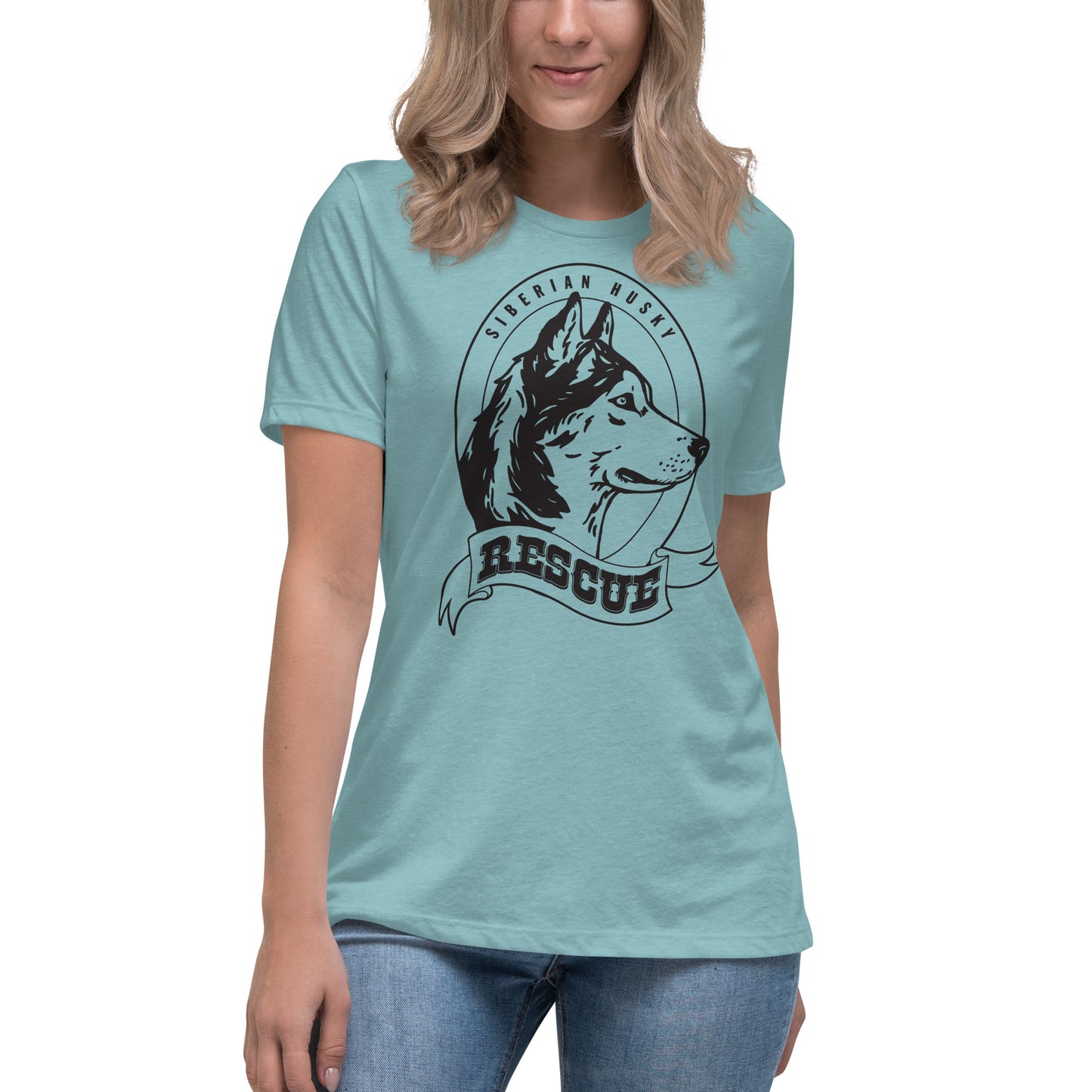 Siberian Husky Rescue - Ladies T-Shirt