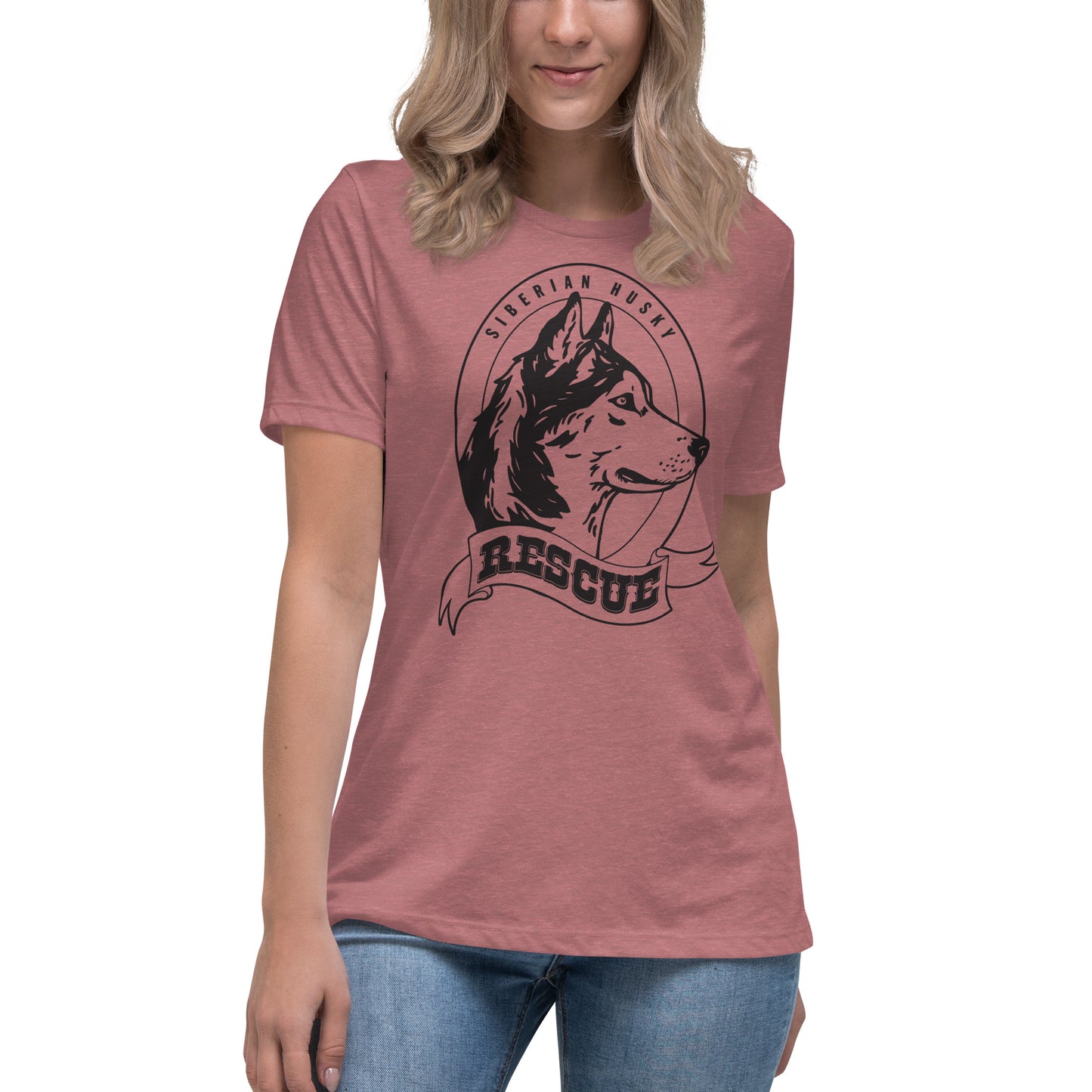 Siberian Husky Rescue - Ladies T-Shirt