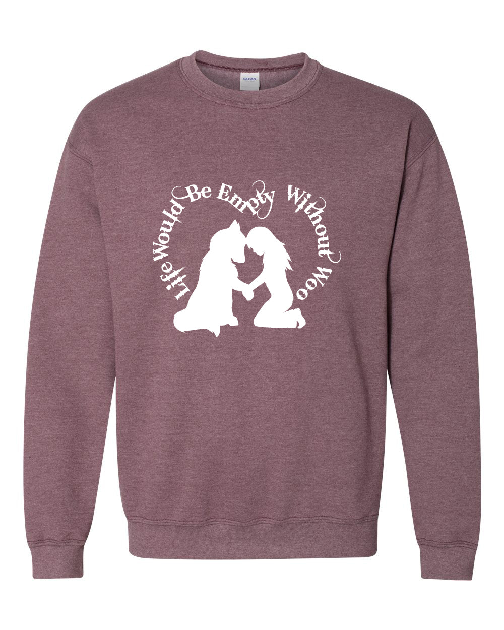 Life Without Woo - Unisex Crewneck Sweatshirt
