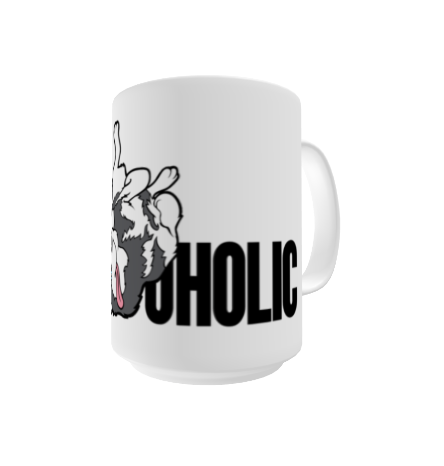 Huskoholic - Siberian Husky Mug - Coffee Mug