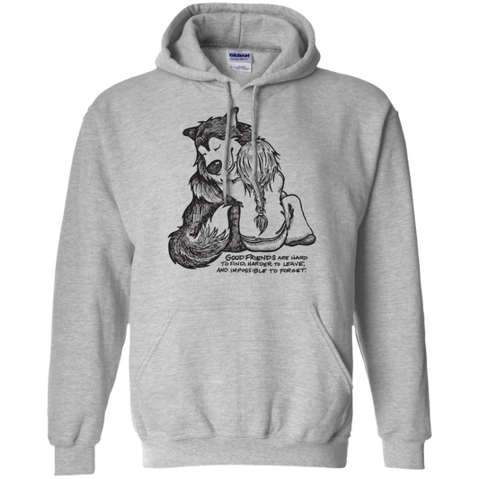 Good Friends - Alaskan Malamute Hoodie