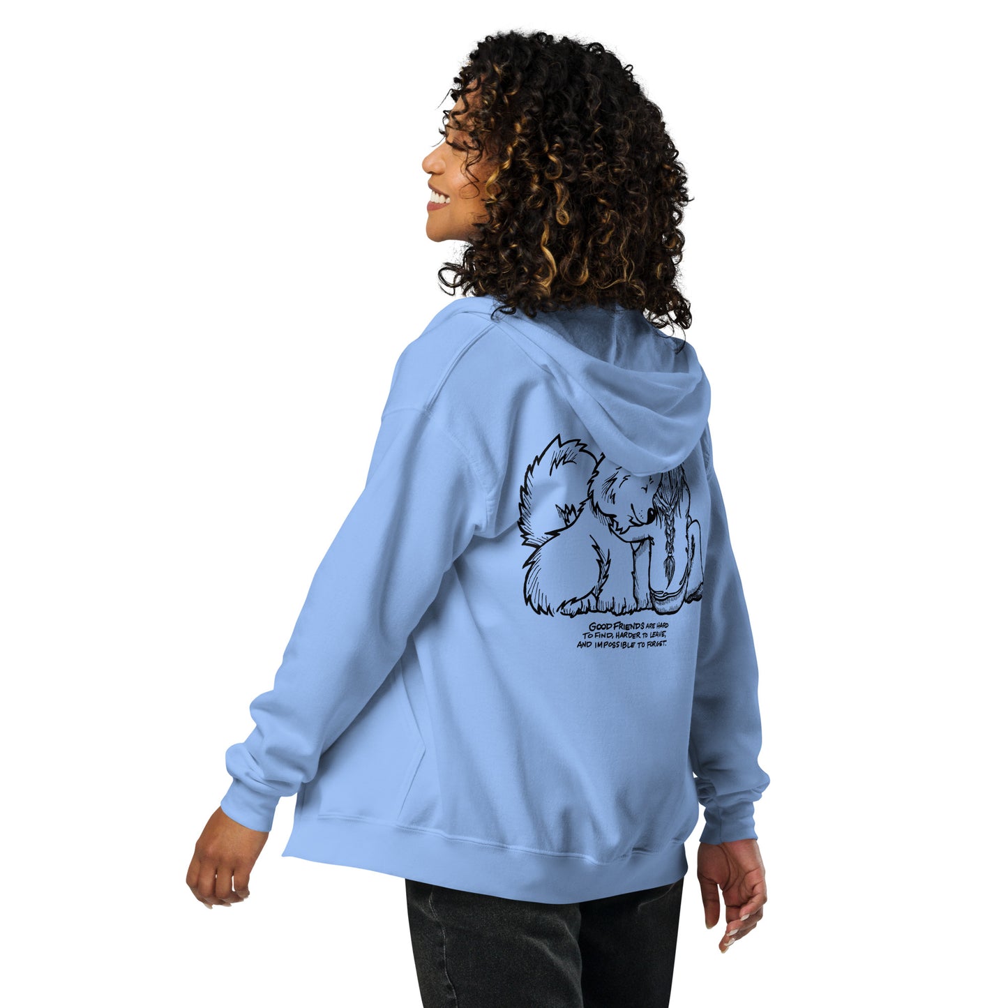 SPECIAL PRE-SALE! Good Friends - Samoyed Zip Hoodie