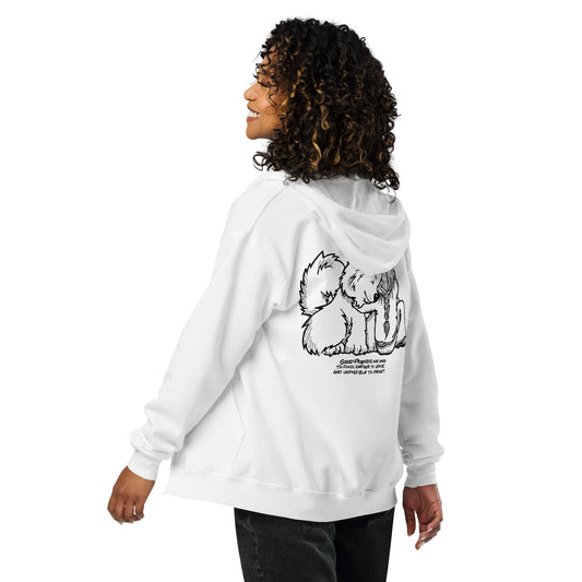 SPECIAL PRE-SALE! Good Friends - Samoyed Zip Hoodie