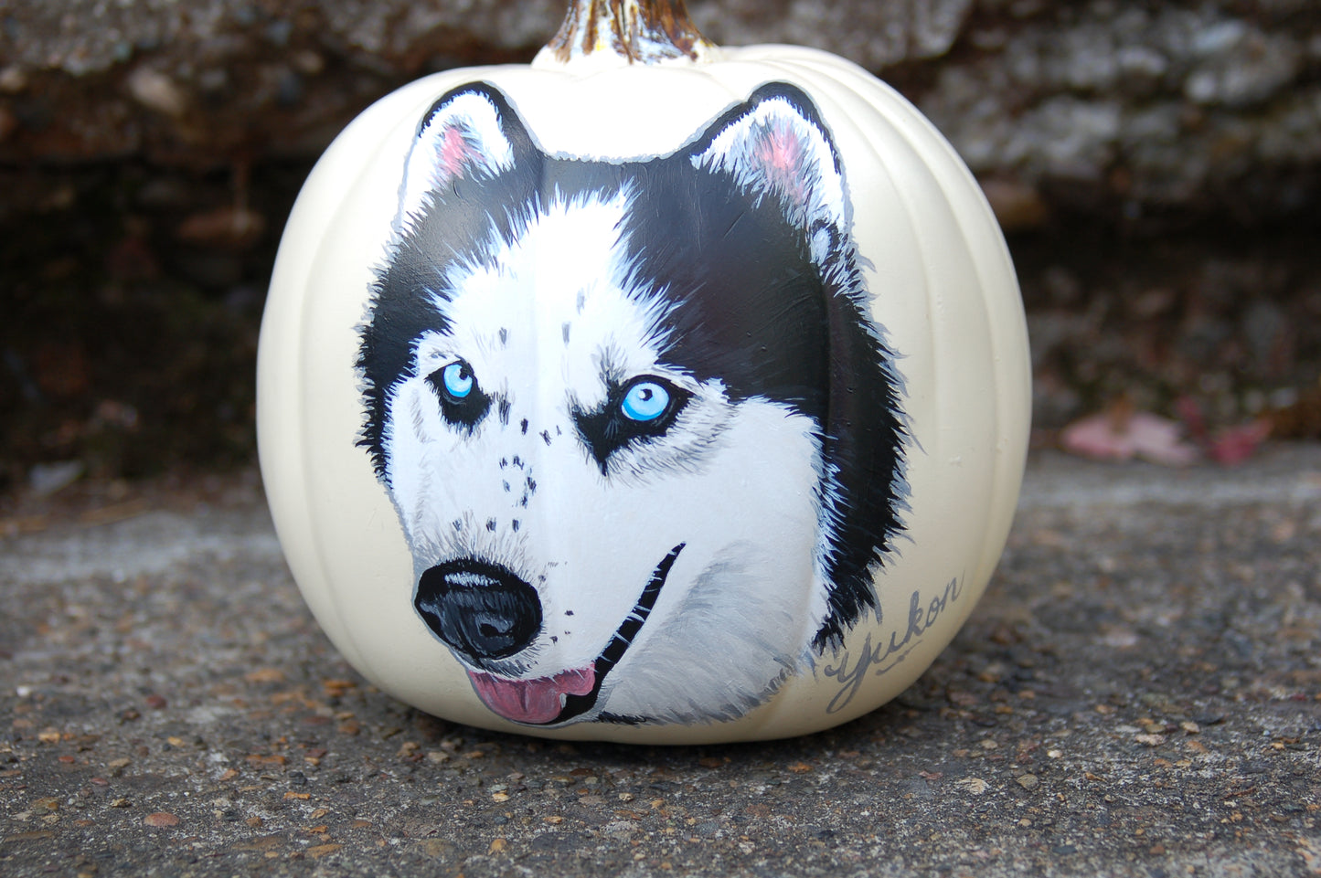 Hand-Painted Pumpkins with Your Dog!