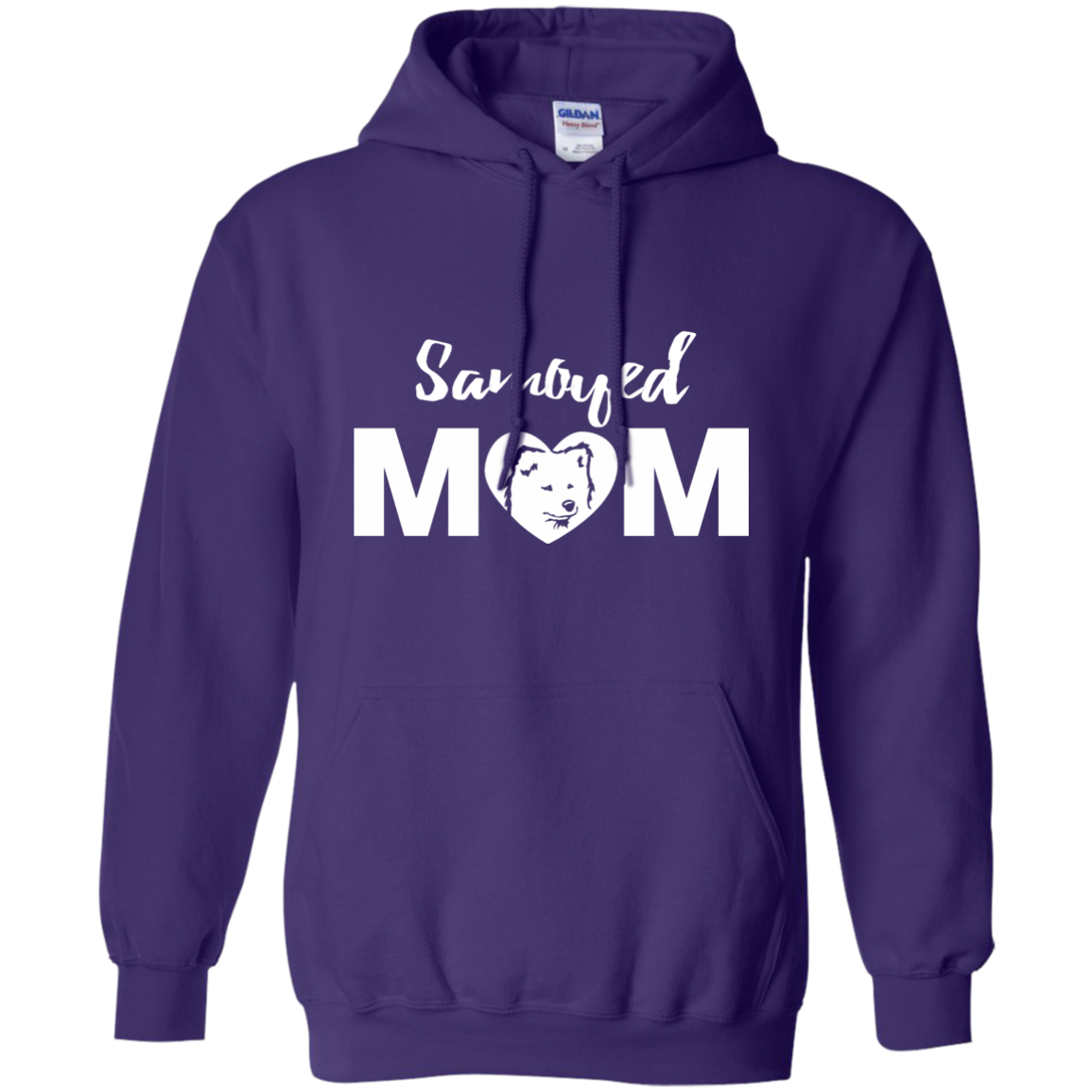 Samoyed Mom - Dog - Pullover Hoodie