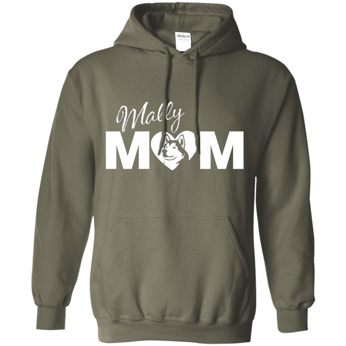 Mally Mom - Alaskan Malamute Pullover Hoodie