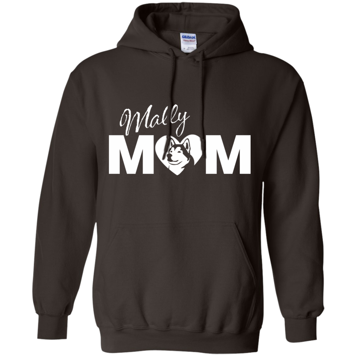 Mally Mom - Alaskan Malamute Pullover Hoodie