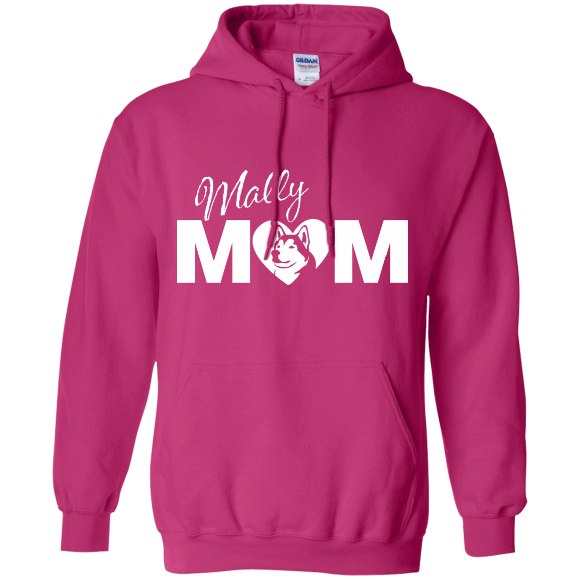 Mally Mom - Alaskan Malamute Pullover Hoodie