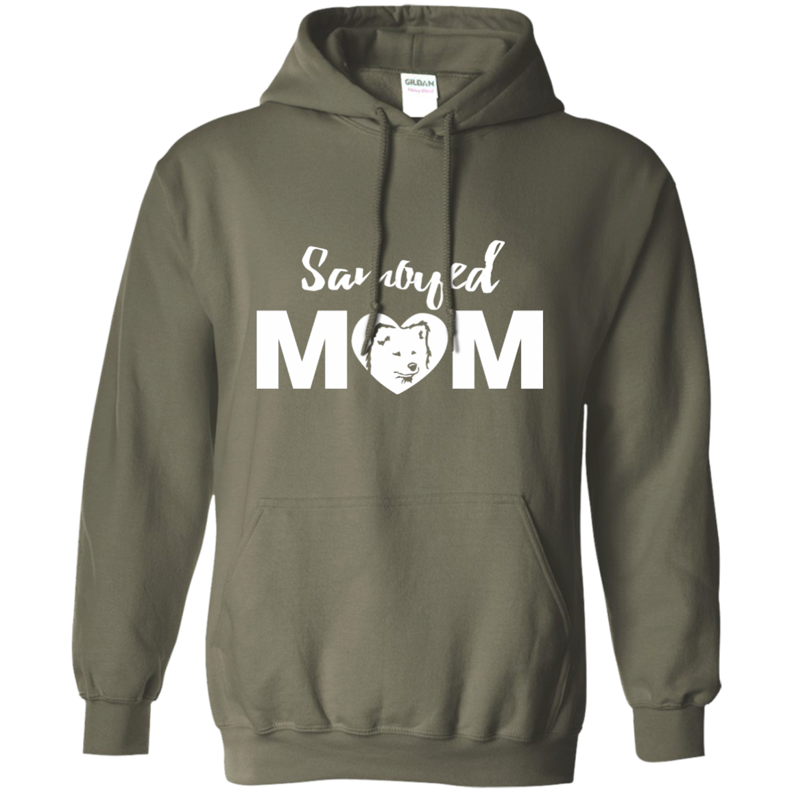 Samoyed Mom - Dog - Pullover Hoodie
