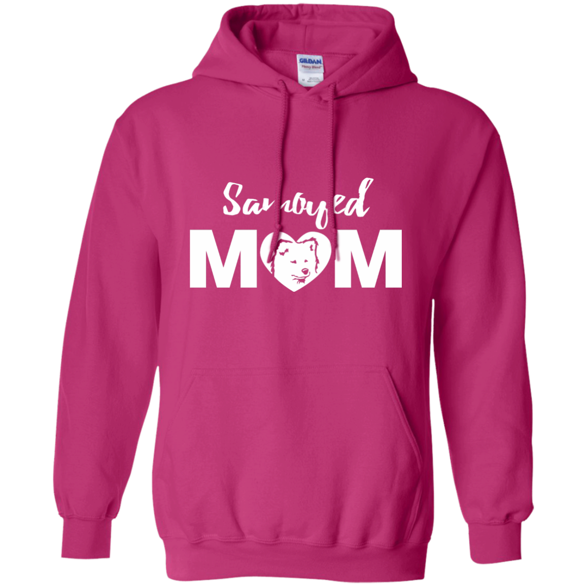 Samoyed Mom - Dog - Pullover Hoodie