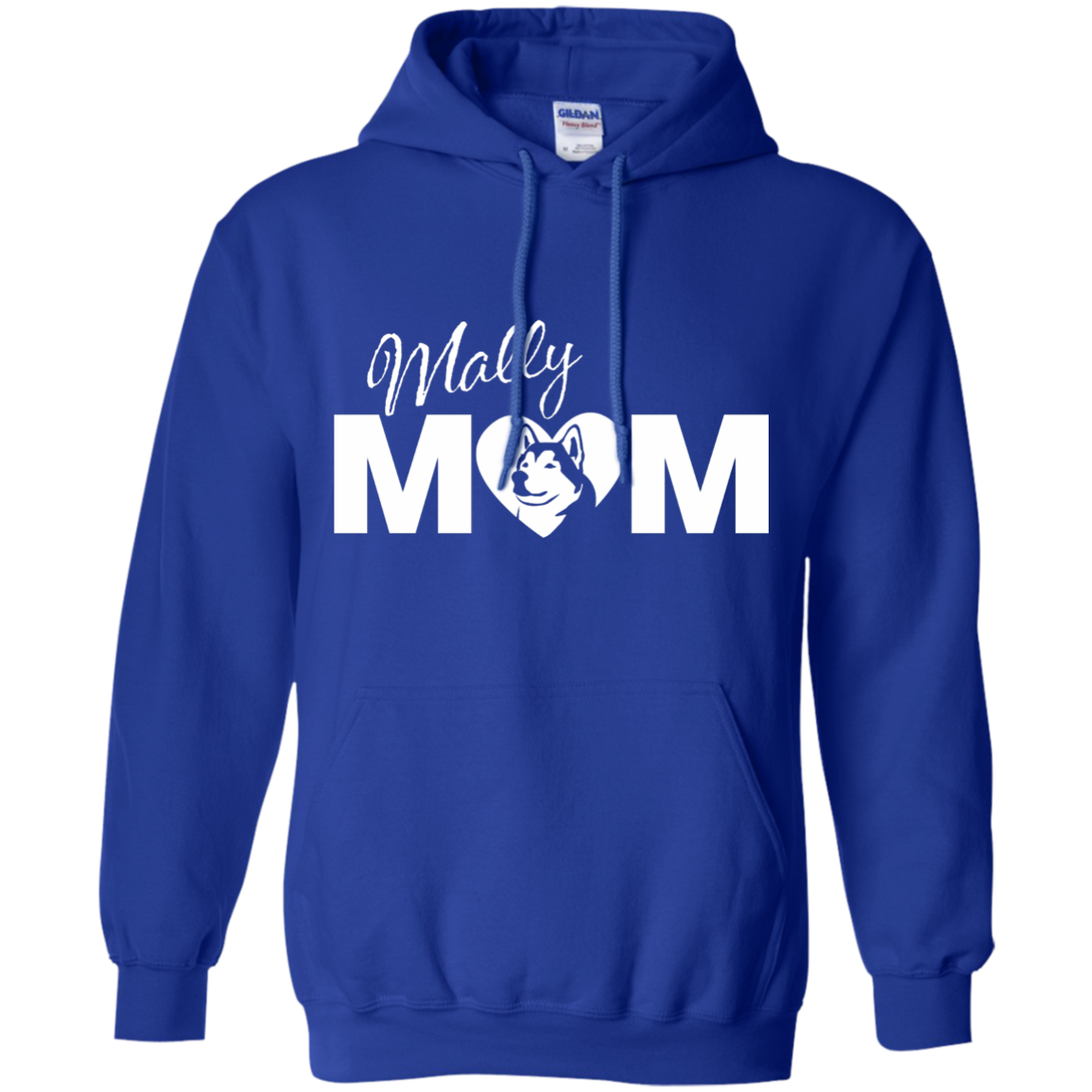 Mally Mom - Alaskan Malamute Pullover Hoodie