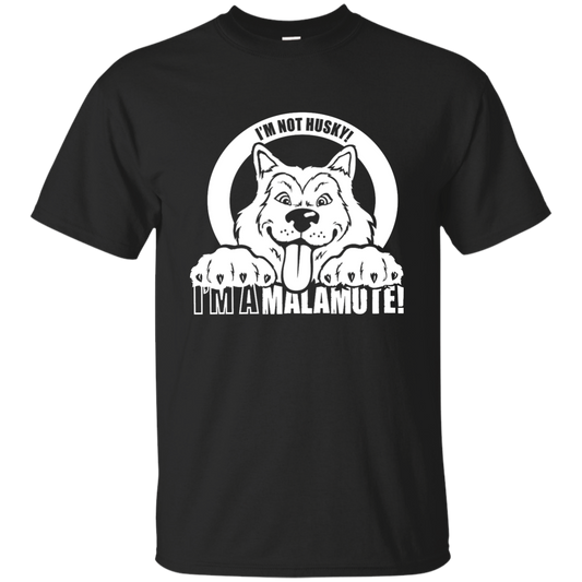 I'm Not Husky! I'm a Malamute! Softstyle T-Shirt