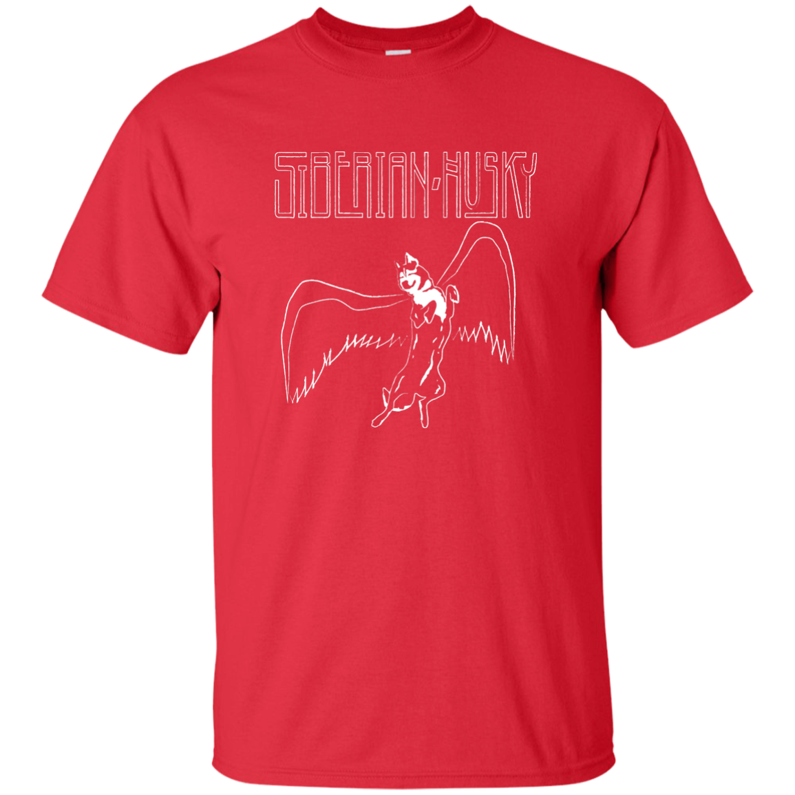 Huskies Rock Zeppelin - Siberian Husky - Ultra Cotton T-Shirt