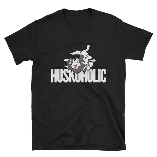 Huskoholic - Siberian Husky, Huskies T-Shirt
