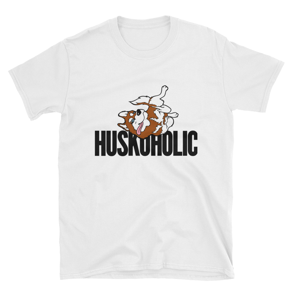 Huskoholic - Siberian Husky, Huskies T-Shirt