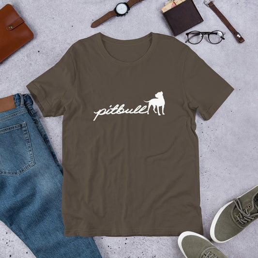 Pitbull Script Tee - Dogs