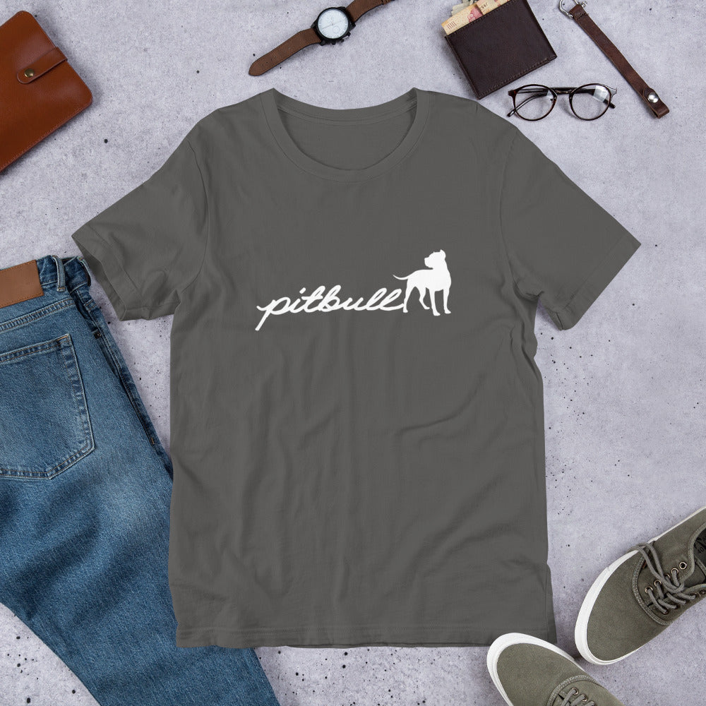 Pitbull Script Tee - Dogs