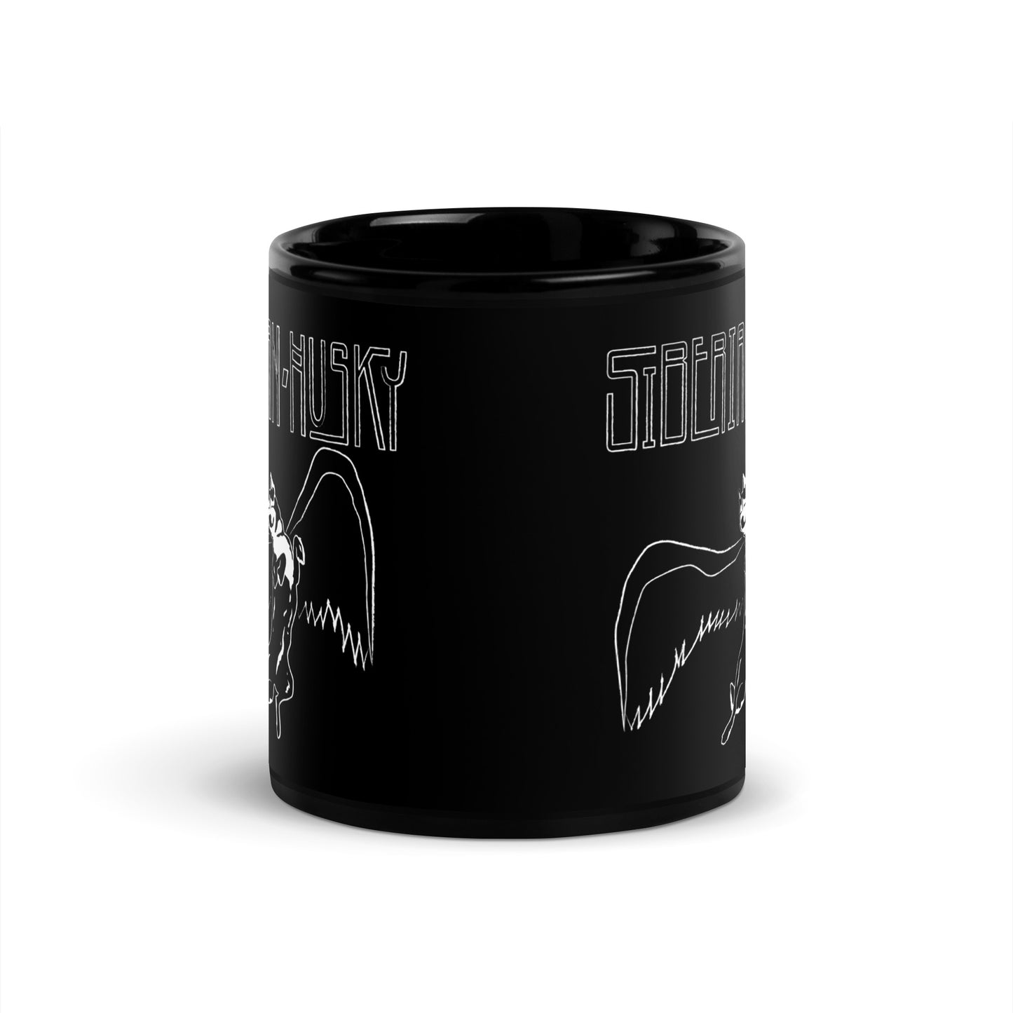 Huskies Rock Led Zeppelin - Siberian Husky - Coffee Mug