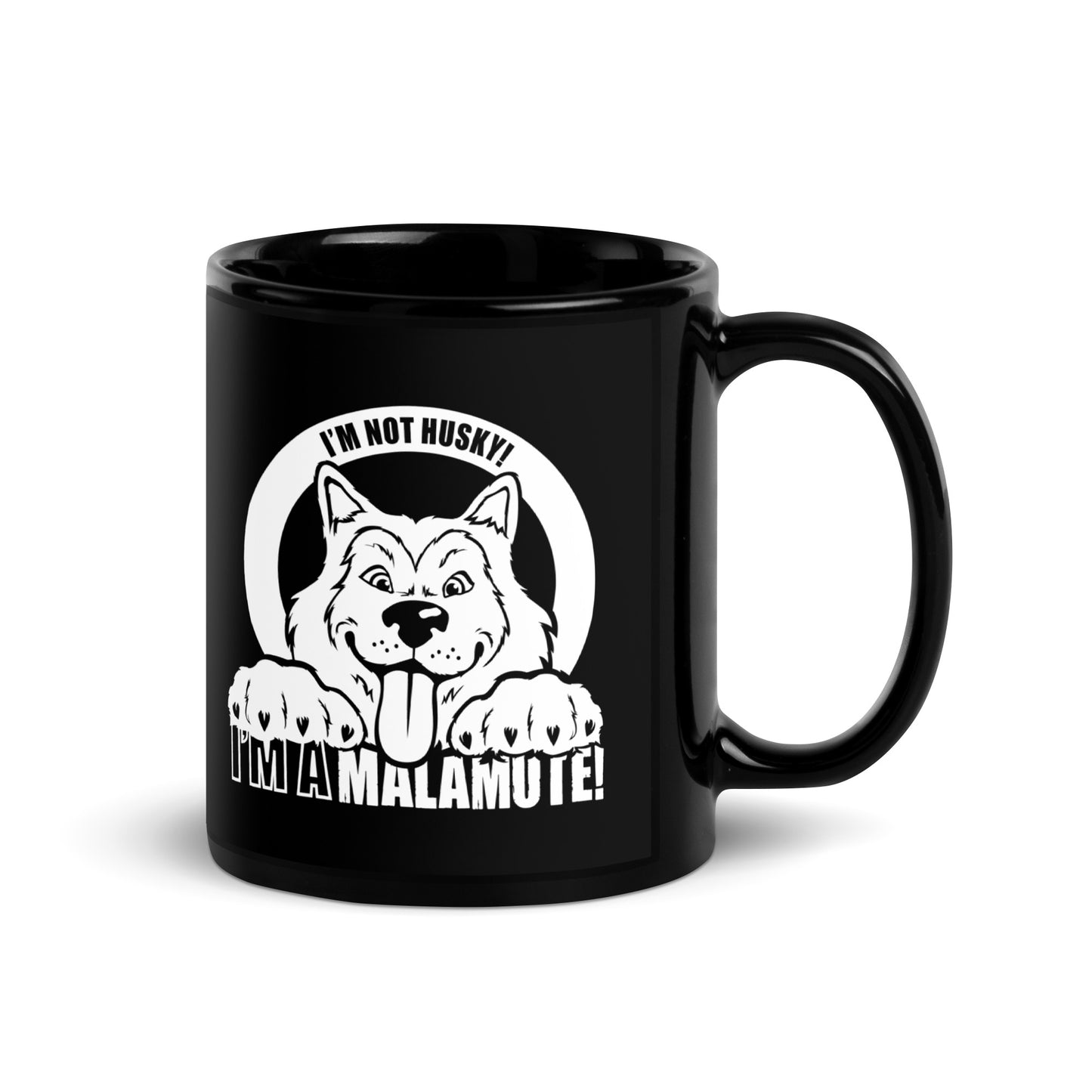 I'm Not Husky! I'm a Malamute! - Alaskan Malamute - Coffee Mug
