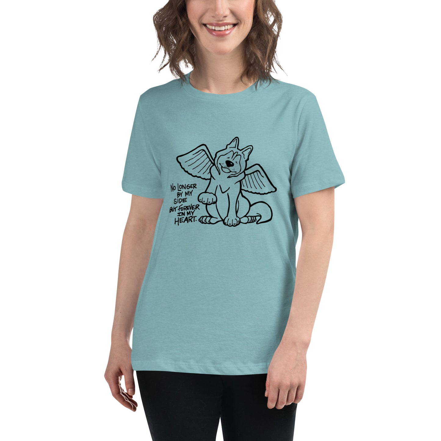 Forever in My Heart - Siberian Husky Ladies T-Shirt